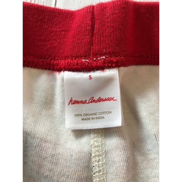 Hanna Andersson Red Flannel Pajama Bottoms Size Small - Picture 6 of 7